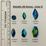 Metallic AB Stones