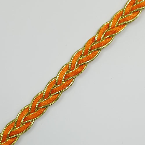 Braided Flat Cord - 10mm wide
