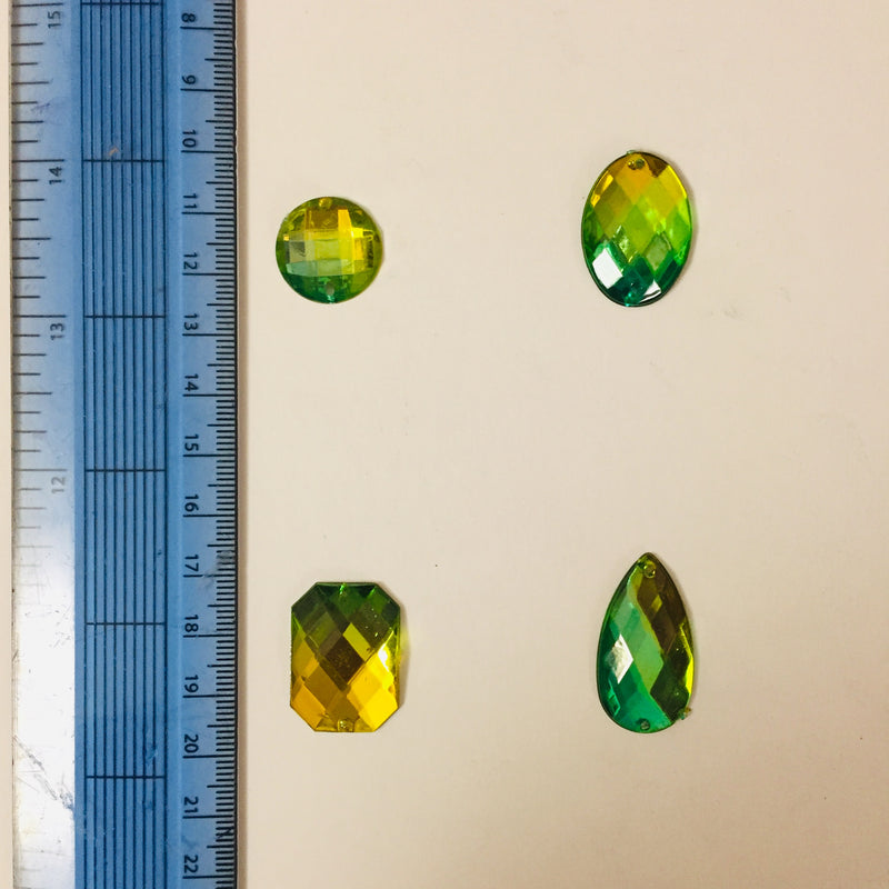 2-Tone Resin stones