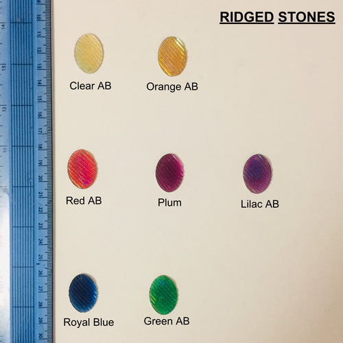 Ridged Acrylic Stones