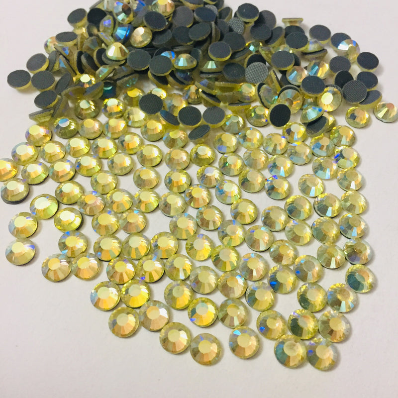 Crystal Glass Rhinestone - Jonquil AB