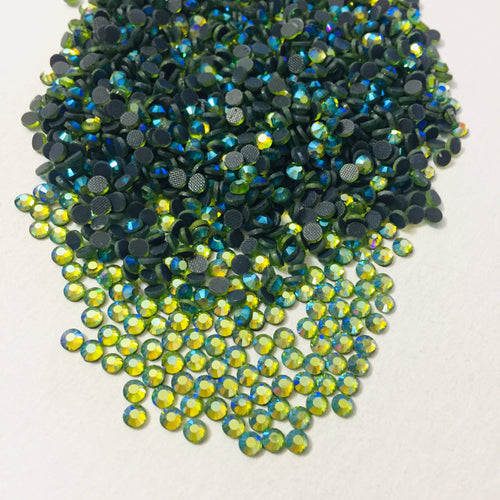 Crystal Glass Rhinestone - Olivine AB